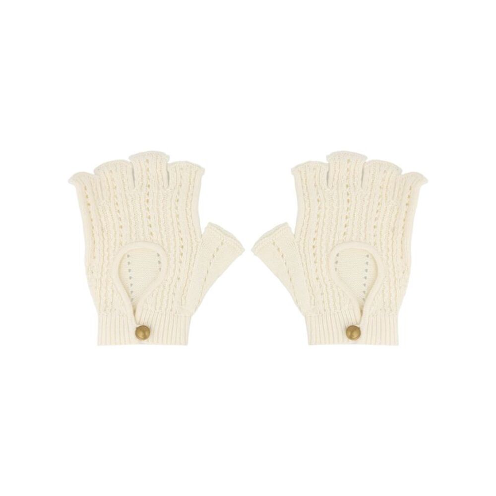 Valentino Knit Fingerless Gloves Mens